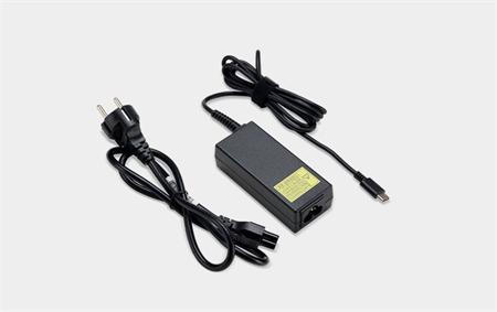 ACER ADAPTER 45W TYPE C LF BLACK PD2.0, EU POWER