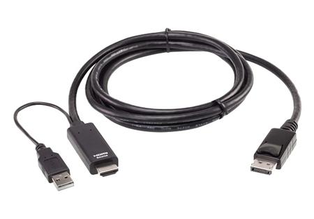 ATEN True 4K 1.8M HDMI to DisplayPort