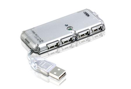 ATEN UH275Z-AT-G 4 PORT USB 2.0 HUB. W/230V