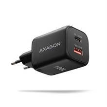 AXAGON ACU-PQ100 GaN nabíječka do sítě 100W, USB-C + USB-A, pro notebooky a telefony