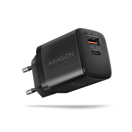 AXAGON ACU-PQ30 Sil nabíječka do sítě 30W, 2x