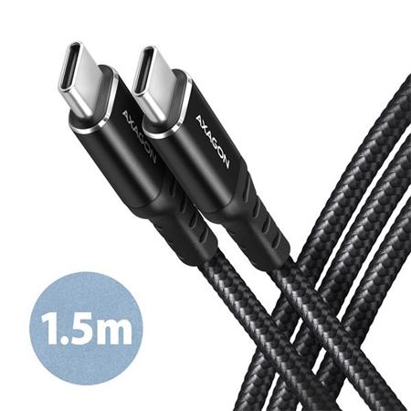 AXAGON BUCM-CM15AB, HQ kabel USB-C <-> USB-C,