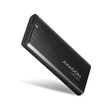 Axagon EEM2-SBC Superspeed+ USB-C - M.2 SATA SSD, externí kovový box pro M.2 SATA SSD disky, bezšroubkový