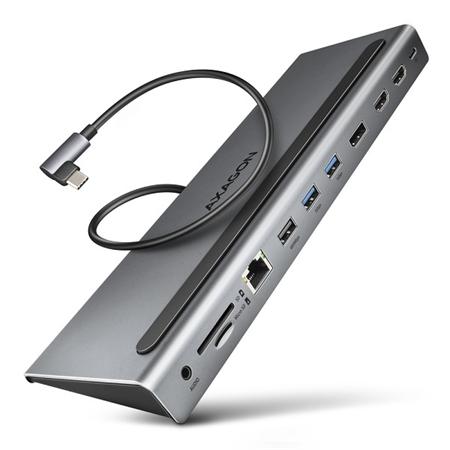 AXAGON HMC-4KX3, USB 3.2 Gen 1 hub, porty 3x