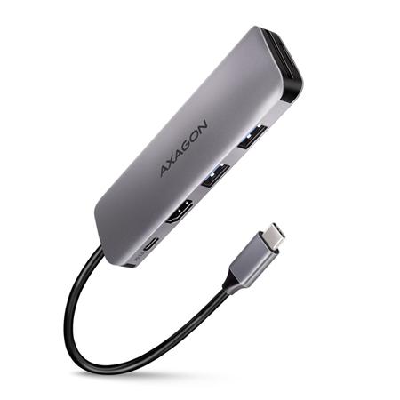 AXAGON HMC-5 SUPERSPEED USB-C combo 5in1 hub,