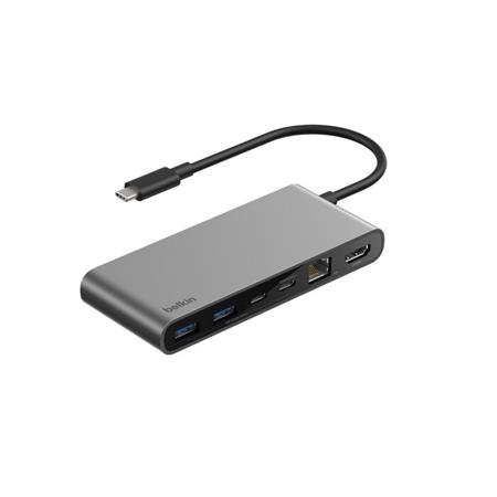 Belkin CONNECT Connect 8v1 USB-C hub s dvojitým
