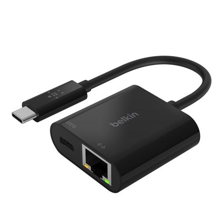 Belkin USB-C adaptér s Gigabit Ethernetem RJ45 +