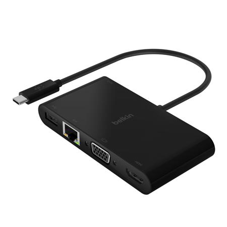 Belkin USB-C multimediální adaptér na HDMI, VGA,