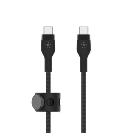 Belkin USB-C na USB-C kabel, 1m, černý - odolný