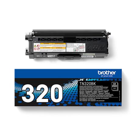 Brother TN-320BK, toner černý, 2 500