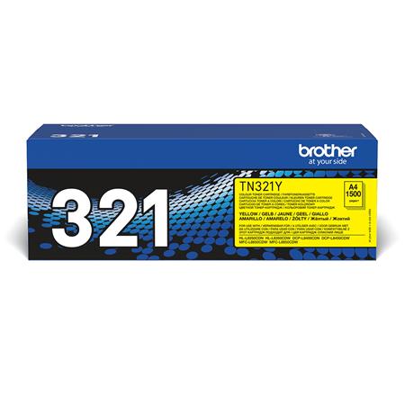 Brother TN-321Y, toner yellow, 1 500