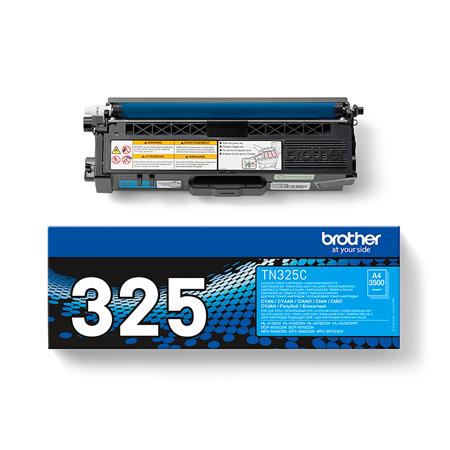 Brother TN-325C, toner cyan, 3 500