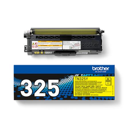 Brother TN-325Y, toner yellow, 3 500