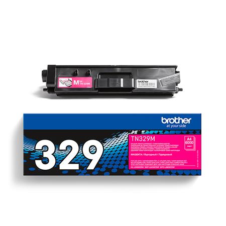 Brother TN-329M, toner magenta, 6 000