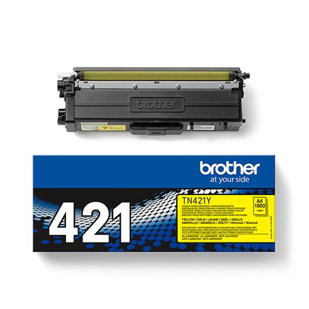 Brother - TN-421Y, toner yellow (až 1 800