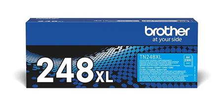 Brother - TN248XLC, cyan toner (až 2 300