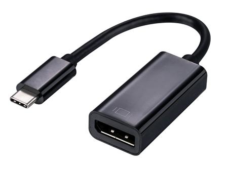 C-TECH Adaptér Type-C na Displayport, M/F,