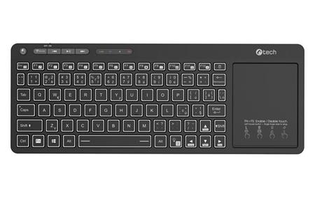 C-TECH klávesnice WLTK-03, Dual mode, BT5.0 +