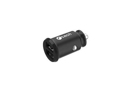 C-TECH UCC-03 Nabíječka USB do auta, 2x USB,
