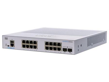 CBS350 Managed 16-port GE, Ext PS, 2x1G