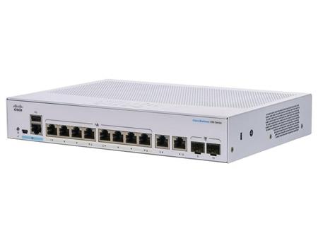 CBS350 Managed 8-port GE, Ext PS, 2x1G