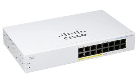 Cisco CBS110 Unmanaged 16-port GE, Partial PoE -