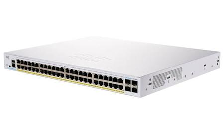 Cisco CBS250-48P-4X (48xGbE,4xSFP+,48xPoE+,370W)