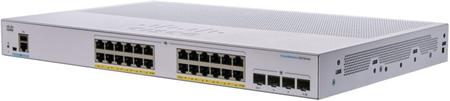 Cisco CBS350 Managed 24-port GE, PoE, 4x1G SFP -