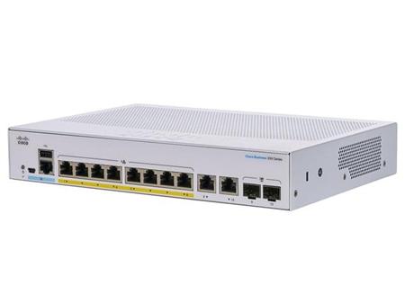 Cisco CBS350 Managed 8-port GE, PoE, 2x1G Combo -