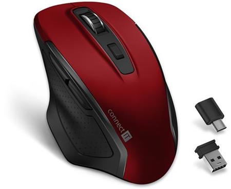 CONNECT IT Dual SmartSwitch bezdrátová myš, USB-A