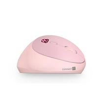 CONNECT IT FOR HEALTH LADIES PINK ergonomická vertikální myš, bezdrátová