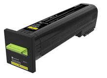 CX82x, CX860 Yellow High Yield Return Program Toner Cartridge - 17 000 stran