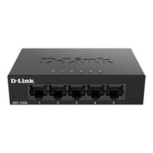 D-Link DGS-105GL/E 5-Port Gigabit Ethernet Metal Housing Unmanaged Light Switch without IGMP- 5-Port 10/100/1000 Mbps