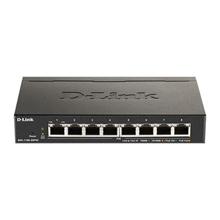 D-Link DGS-1100-08PV2 8-Port PoE Gigabit Smart Managed Switch- 8-Port 1000BaseTX Auto-Negotiating 10/100/1000Mbps Switc