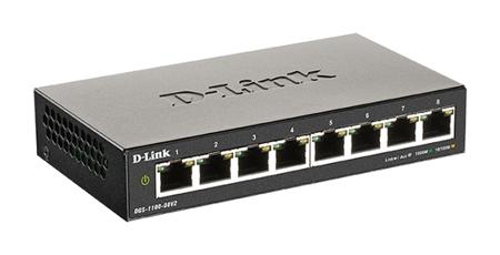 D-Link DGS-1100-08V2/E 8-Port Gigabit Smart