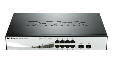 D-Link DGS-1210-08P 8-Port Gigabit PoE Smart