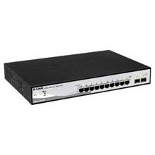 D-Link DGS-1210-10MP L2/L3 Smart+ PoE switch, 8x