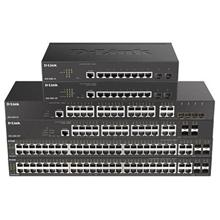 D-Link DGS-2000-28 "24-port PoE Gigabit Managed Switch + 4 Combo 1000BaseT/SFP- Maximum PoE Budget 193W- 24 x 10/100/