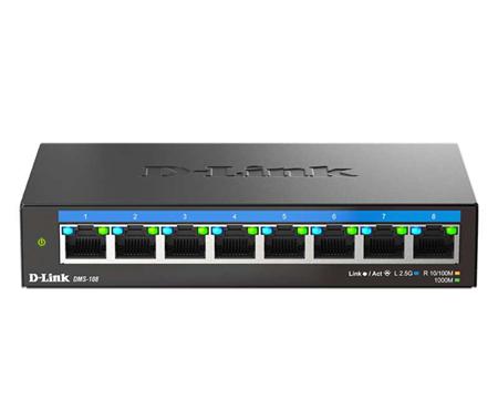 D-Link DMS-108/E 8-port Multi-Gigabit Unmanaged