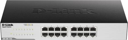 D-Link GO-SW-16G 16-Port GIGABIT DESKTOP