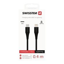 DATOVÝ KABEL SWISSTEN USB-C / LIGHTNING 0,4 M