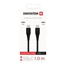 DATOVÝ KABEL SWISSTEN USB-C / USB-C 1,0 M