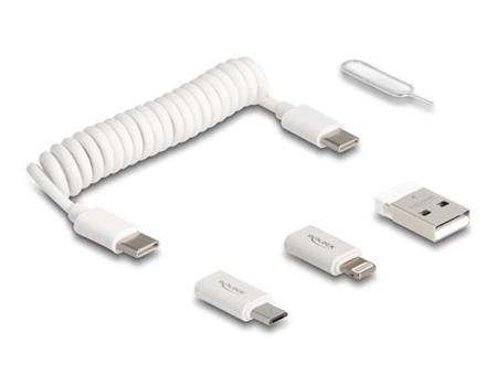 Delock 5 v 1 Sada s datovým a nabíjecím USB