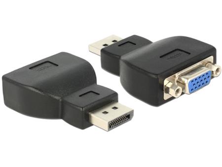 Delock adaptér Displayport 1.1 samec > VGA samice