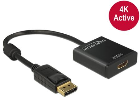 Delock Adaptér Displayport 1.2 samec > HDMI