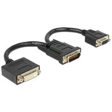 Delock Adaptér DMS-59 samec > DVI 24+5 samice + VGA samice20 cm