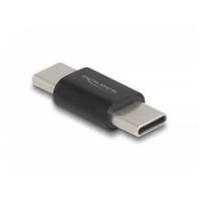 Delock Adaptér SuperSpeed USB 10 Gbps (USB 3.2 Gen 2) USB Type-C™ samec na samec černý