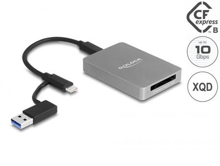 Delock Čtečka karet s rozhraním USB Type-C™ v