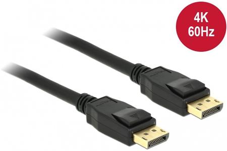 Delock Displayport 1.2 kabel samec > Displayport