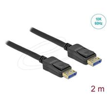 Delock DisplayPort kabel 10K 60 Hz 54 Gbps 2 m